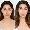 Thin Lizzy Beauty - Brow Ready Eyebrow Fillers - Dark Brown Before and After
