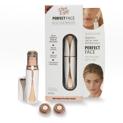 Perfect Face Facial Hair Remover (Rechargeable) - Silky Smooth Skin in Seconds!